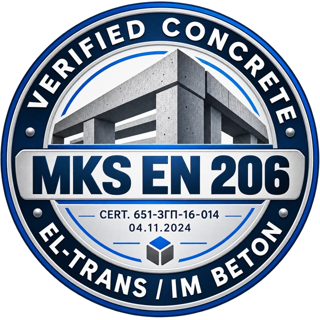 Verified concrete